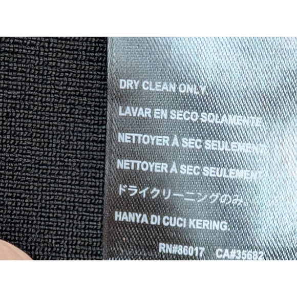 BEBE Mini Skirt Womens Size XS Bandage Bodycon Black Elastic Waist Rayon Stretch - Picture 9 of 14